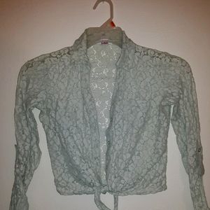 Over the top blouse juniors